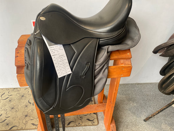 #2039 17" Harry Dabbs Platinum Dressage Saddle M/W