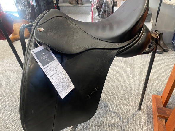 #2119 17.5" Optimum Performance Dressage Saddle  M/W