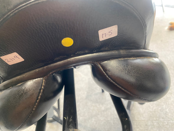 #2119 17.5" Optimum Performance Dressage Saddle  M/W