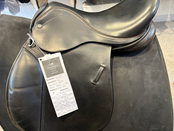 #2127 16" Barnsby Jump Saddle.XW