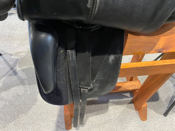 #2139 18" Lavinia Mitchell Dressage Saddle SIZE 3 (XW)