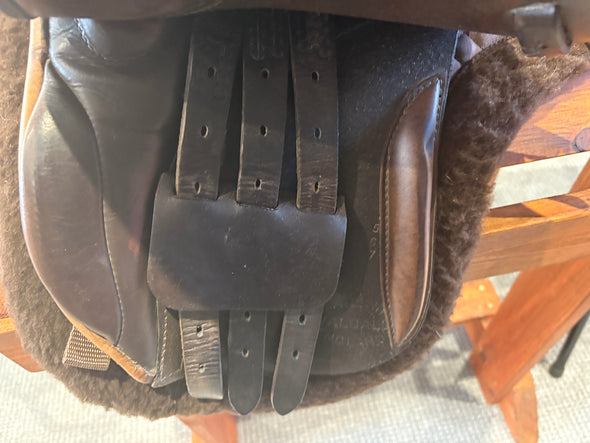 #2159. 14.5" Sandringham Pony Saddle XW