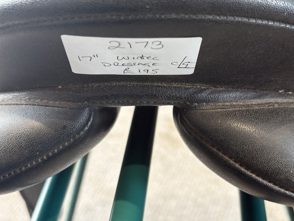 #2173 17" Wintec Dressage saddle C/G (MED)