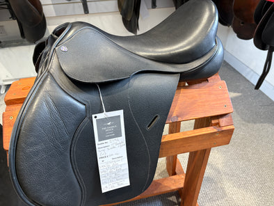 #2196 17" Cavaletti Jumping Saddle C/G WIDE