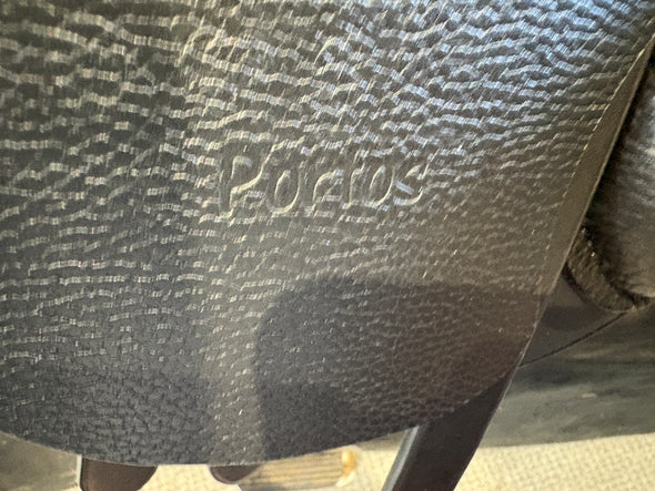 #2206 17" Portos Jumping Saddle 29cm N/M