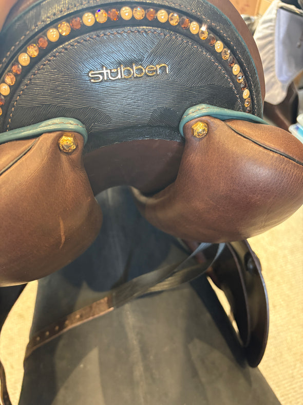 #2208 17.5" Stubben Aramis II Dressage Saddle 29cm NEW