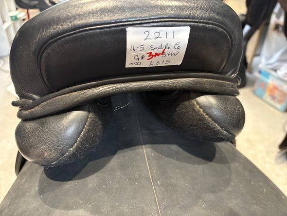 #2211 16.5" Saddle Company Vicenza  GP ADJUSTABLE (3XW)