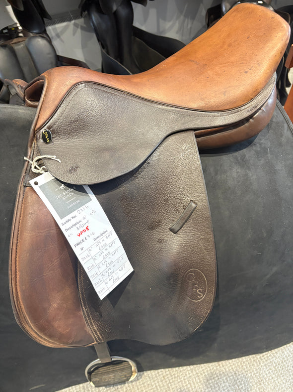 #2216 16" GFS cc Jump Saddle WIDE