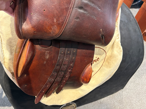 #2217 16" Childric cc Pony Jumping Saddle MED