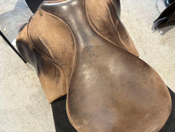 #2220 17" IDEAL Show/Working Hunter Suede Saddle W-XW