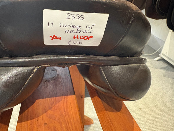 #2335 17" Heritage Saddlery GP Hoop Tree XW (Adjustable)