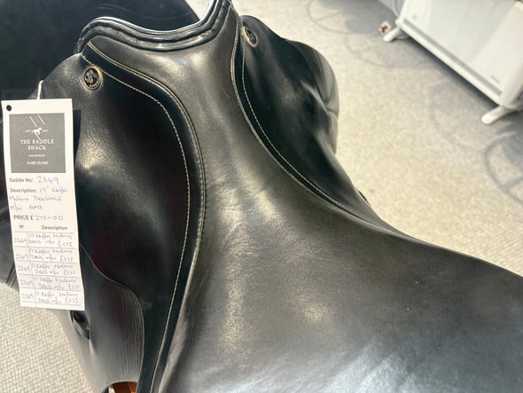 #2349 17" Keiffer Malmu Dresssage M/W cut back head