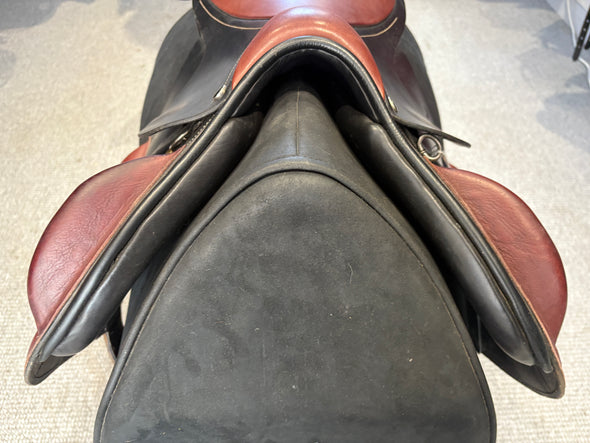 #2354 17.5" Style Monoflap Event Saddle.  MED