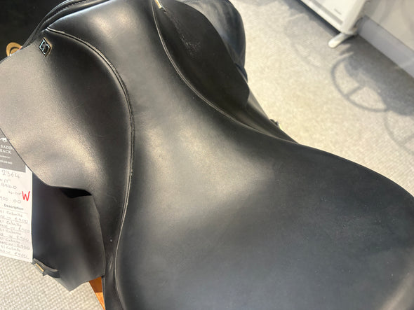 #2164 17" El Caballo Dressage Saddle WIDE