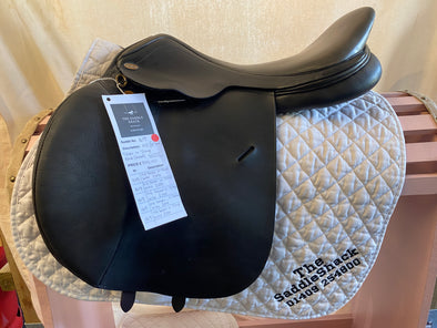 #1619 17.5" Dever cc Jumping Saddle WIDE